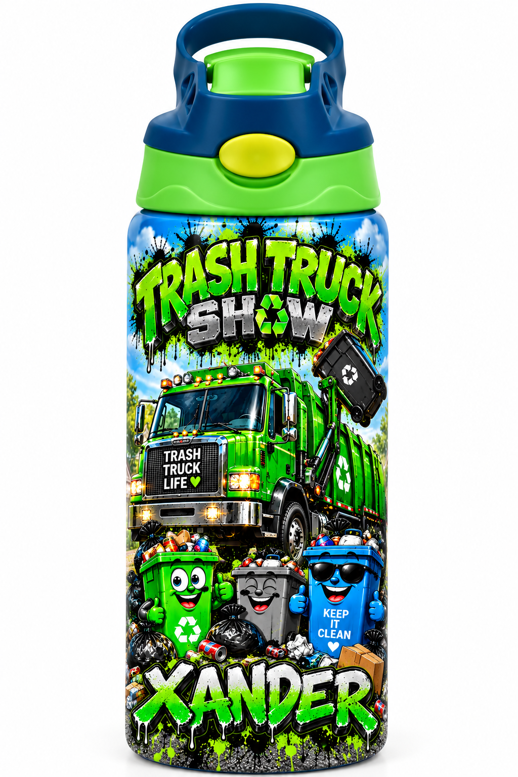 Custom 12oz Kids Water Bottles