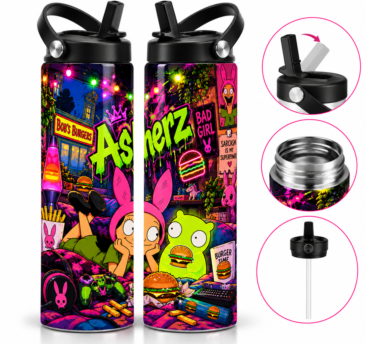 Custom 20oz Water Bottle